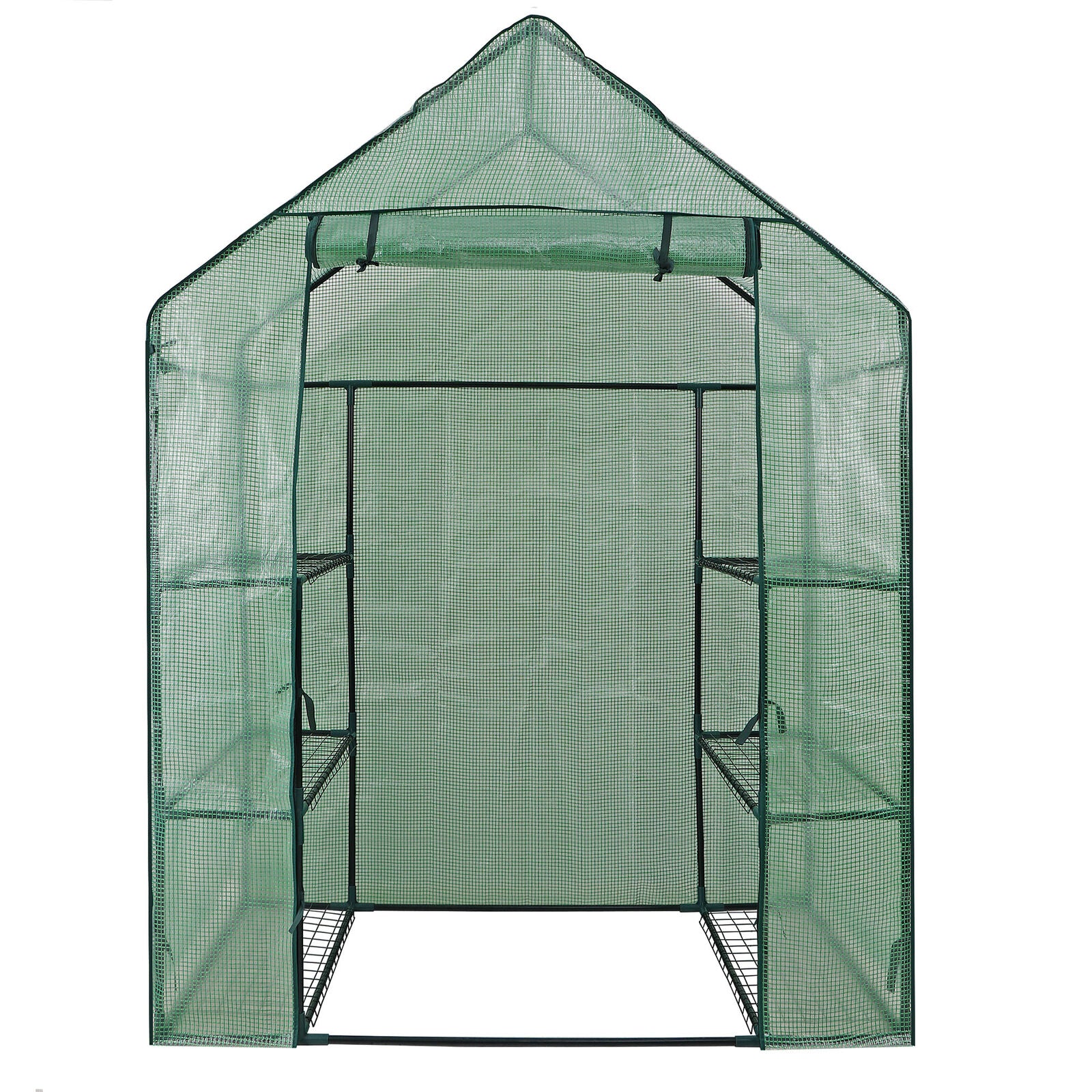 6 Shelves Walk-In Greenhouse Garden House Plants Flowers Green Plant Insulation