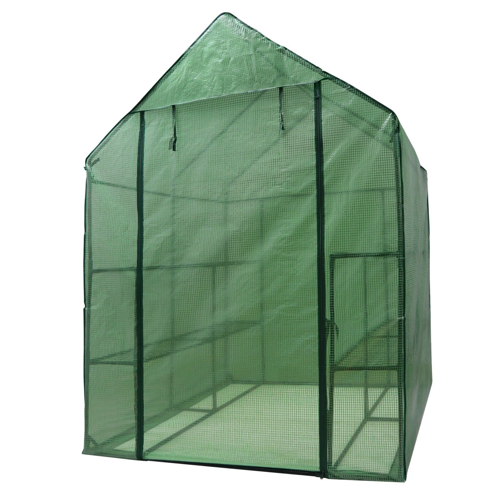 8 Shelves Walk-In Greenhouse Garden House Plants Flowers Green Plant Insulation