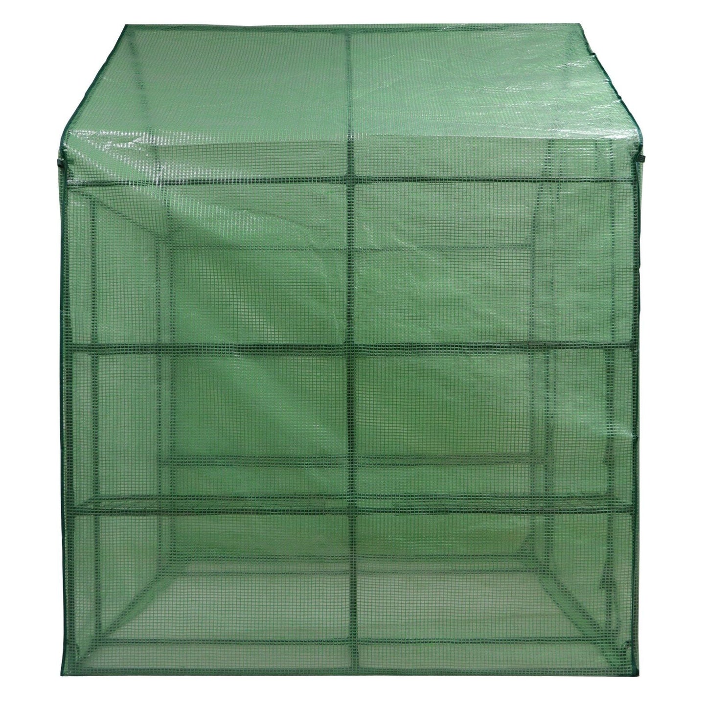 8 Shelves Walk-In Greenhouse Garden House Plants Flowers Green Plant Insulation
